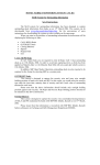 M-III System For Outstanding Information Set of Instructions The M