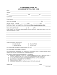 LITTLE TOWN PLAYERS, INC. SCHOLARSHIP APPLICATION FO