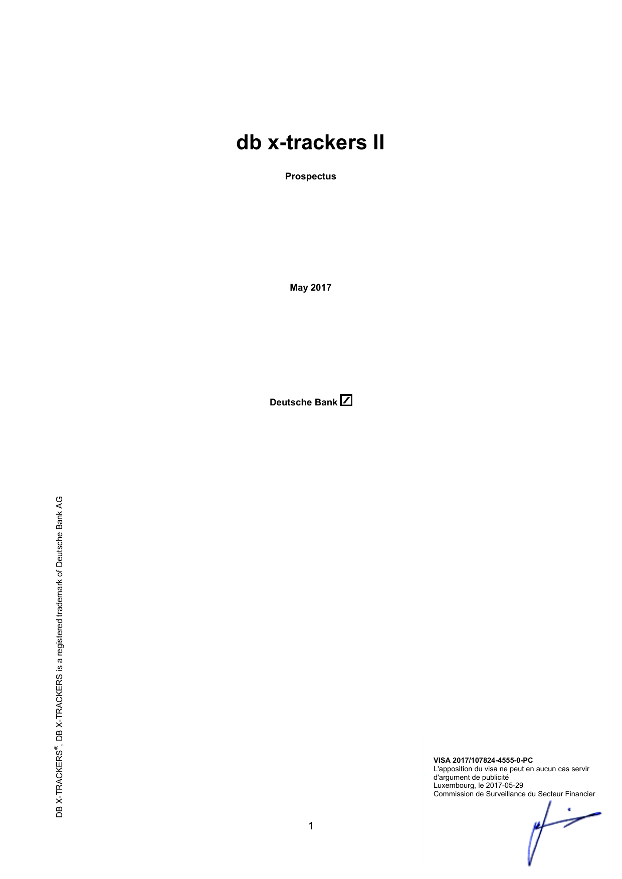 Prospectus Db X Trackers Ii