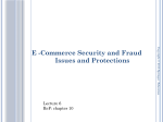 10.2 BASIC E-COMMERCE SECURITY ISSUES AND LANDSCAPE