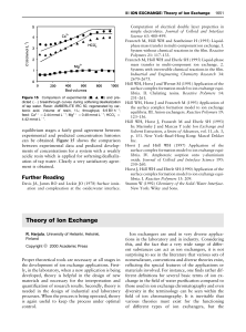 Theory of Ion Exchange