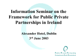 Framework for Public Private Partnership in Ireland