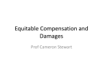 Equitable Compensation