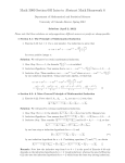 Math 3000 Section 003 Intro to Abstract Math Homework 6