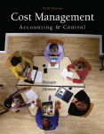 Cost Management: Accounting and Control, 5th Edition