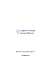 G20 Green Finance Synthesis Report