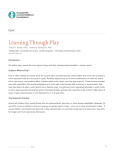 Learning Through Play - Encyclopedia on Early Childhood