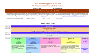 tutorial program - Indian Statistical Institute, Kolkata