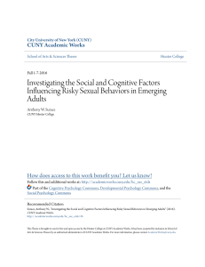 Investigating the Social and Cognitive Factors Influencing Risky