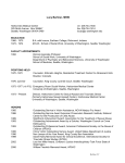 curriculum vitae - University of Washington