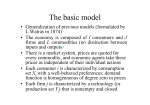 The basic model
