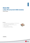 MAX-M8 - u-blox