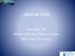 Journal Club - Penn State Health