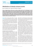 Attribution of climate extreme events
