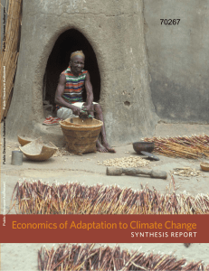 Economics of Adaptation to Climate Change