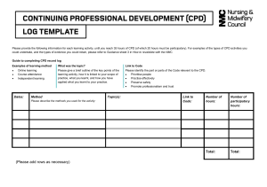 NMC blank templates - Northern Health and Social Care Trust