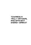towards a truly national and efficient energy market
