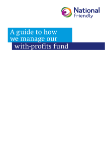 A guide to how we manage our with-profits fund
