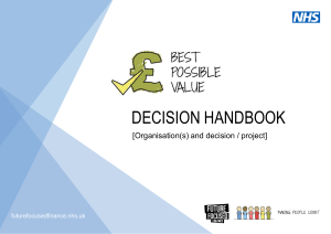 BPV Decision Handbook