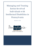 Managing and Treating Justice-Involved Individuals with Intellectual