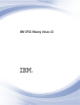 IBM SPSS Missing Values 20 - California State University, Northridge