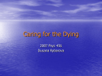 Caring for the Dying