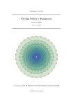 Group Theory Summary