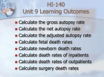 Gross autopsy rate