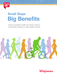Small Steps Big Benefits