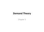 Demand Theory - Economics by Dr. Shradha
