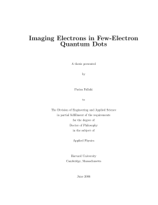 Imaging Electrons in Few-Electron Quantum Dots
