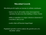 Cell Growth and Binary Fission