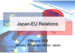 Japan-EU Relations  - Ministry of Foreign Affairs of Japan