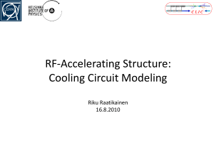 Coupled thermal-structural modeling