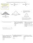 Student Notes: Standard Deviation, Normal Distributions and Z