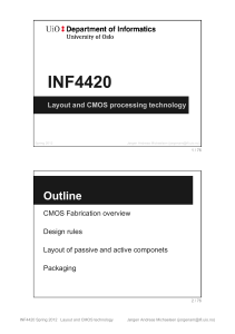 Layout and CMOS technology