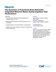 The Dynamics of Functional Brain Networks