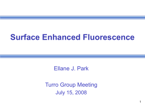 Surface Enhanced Fluorescence