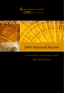 John Maynard Keynes - Centro de Pesquisa e Economia do Seguro