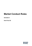 Market Conduct Rules