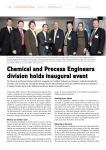 Chemical and Process Engineers division holds