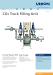 CO2 Truck Filling Unit
