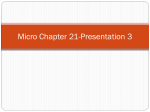 Micro Ch 21-Presentation 3 Price Determination
