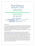 BCLMA Small Firm Thursday June 22 2017