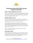 Worthington Optimal WELLNESS Corporate Wellness Presentations