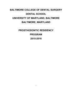 baltimore college of dental surgery