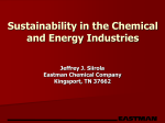 Sustainability in the Chemical and Energy Industries