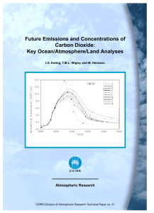 Future Emissions and Concentrations of Carbon Dioxide
