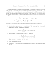 Two stream instability 1 Consider two beams of electrons, each with