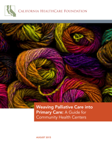 Weaving Palliative Care into Primary Care